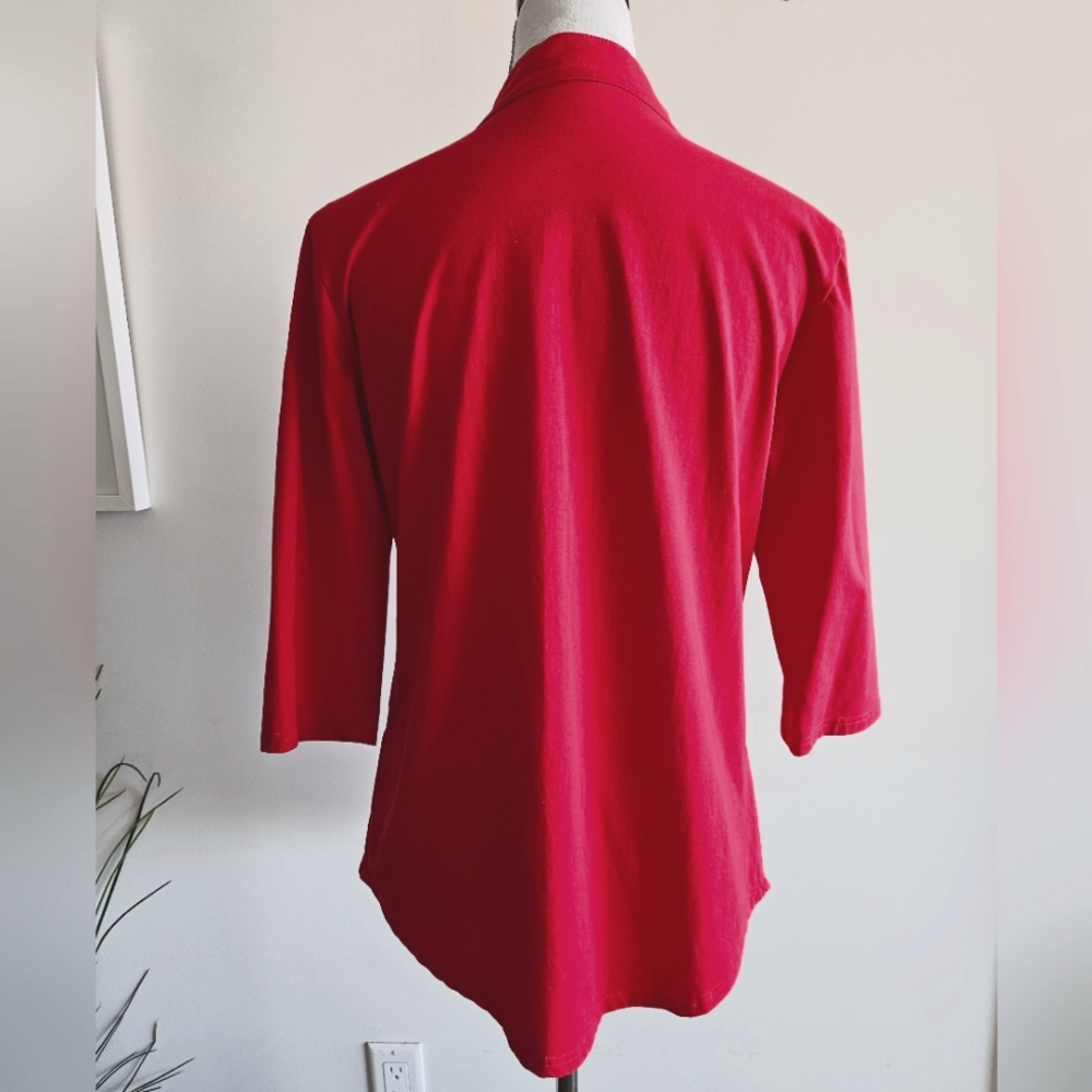 Red Longsleeve Top - Picture 7 of 12